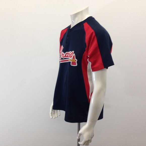 Braves Johnny Trump's Men's Med Short Sleeve - Picture 4 of 8